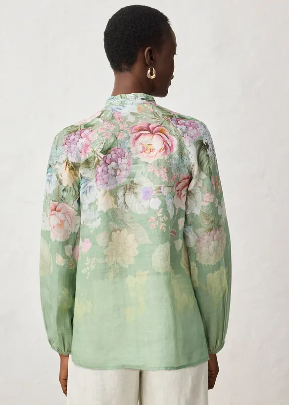 Tunique-blouse en ramie rafra&icirc;chissante, bonprix