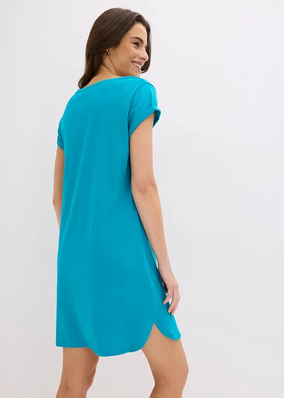 Chemise de nuit courte 100% coton, bonprix