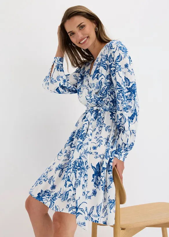 Kleid aus flie&szlig;ender Viskose, bonprix
