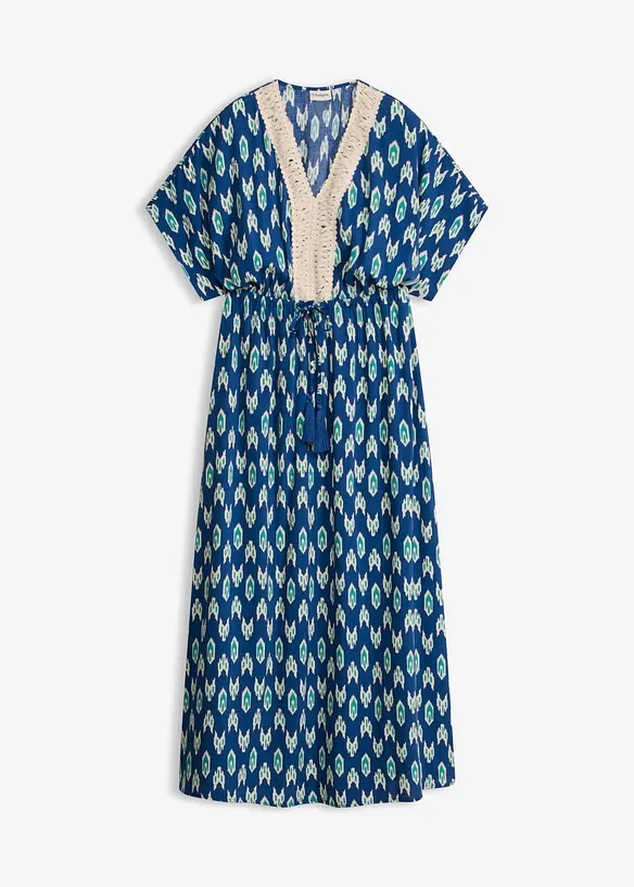 Maxikleid aus flie&szlig;ender Viskose, bonprix