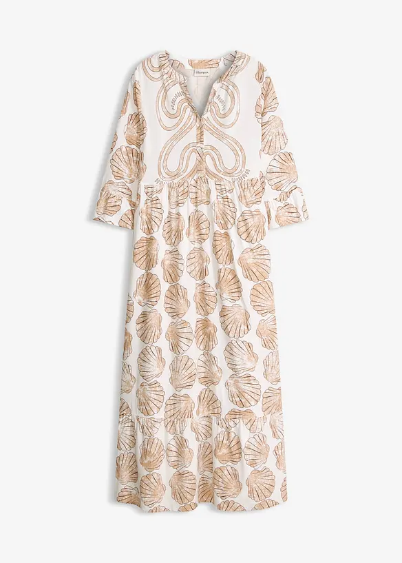 Tunika-Kleid aus flie&szlig;ender Viskose, bonprix