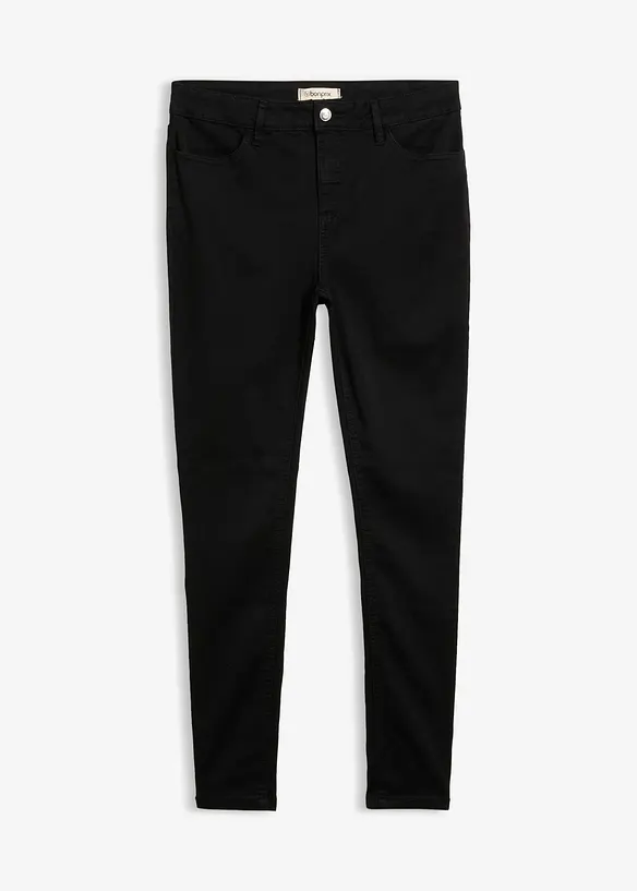 Jean skinny taille mi-haute, super extensible, bonprix