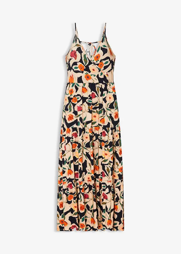 Robe longue en viscose douce et extensible, bonprix