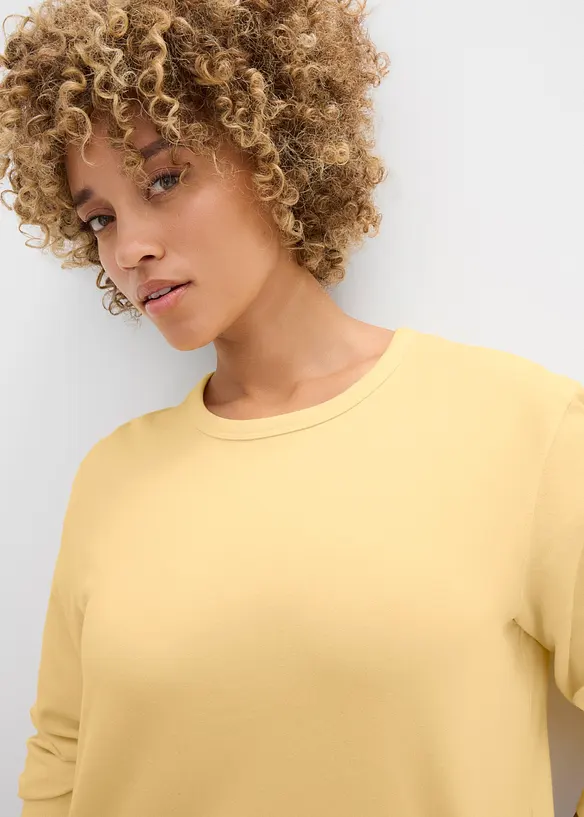 Sweat 100% coton, bonprix