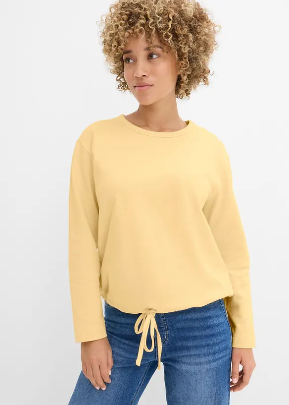 Sweat 100% coton, bonprix