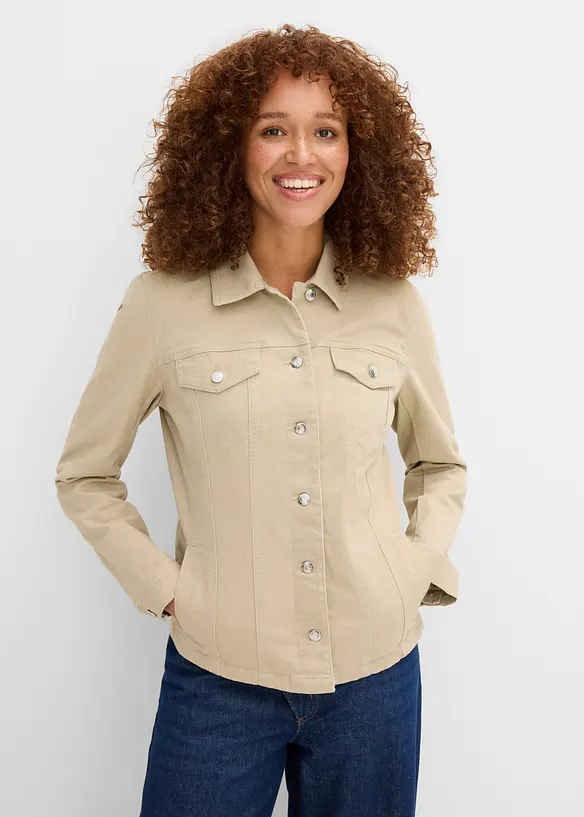 Veste en twill, bonprix