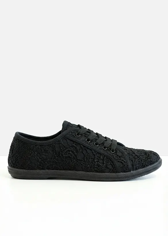 Sneaker mit Spitze, bonprix