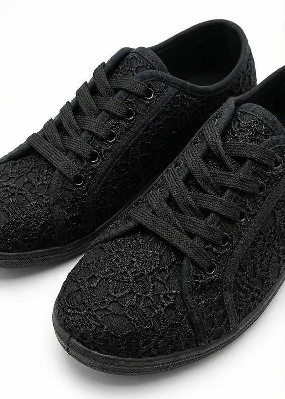 Sneaker mit Spitze, bonprix