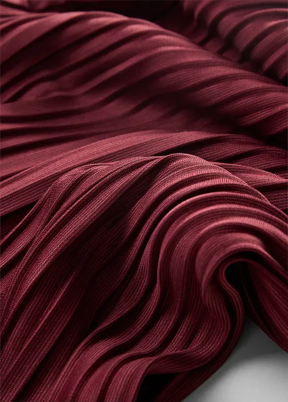Jersey-Hose mit Plissee, bonprix