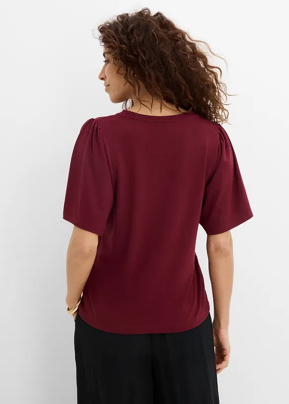 Shirt aus Viskose mit Kn&ouml;pfen, bonprix