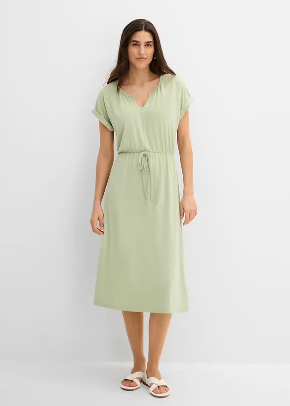 Robe en jersey de viscose m&eacute;lang&eacute;e, bonprix