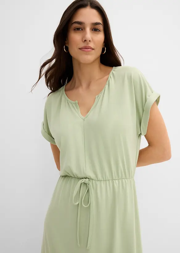 Robe en jersey de viscose m&eacute;lang&eacute;e, bonprix