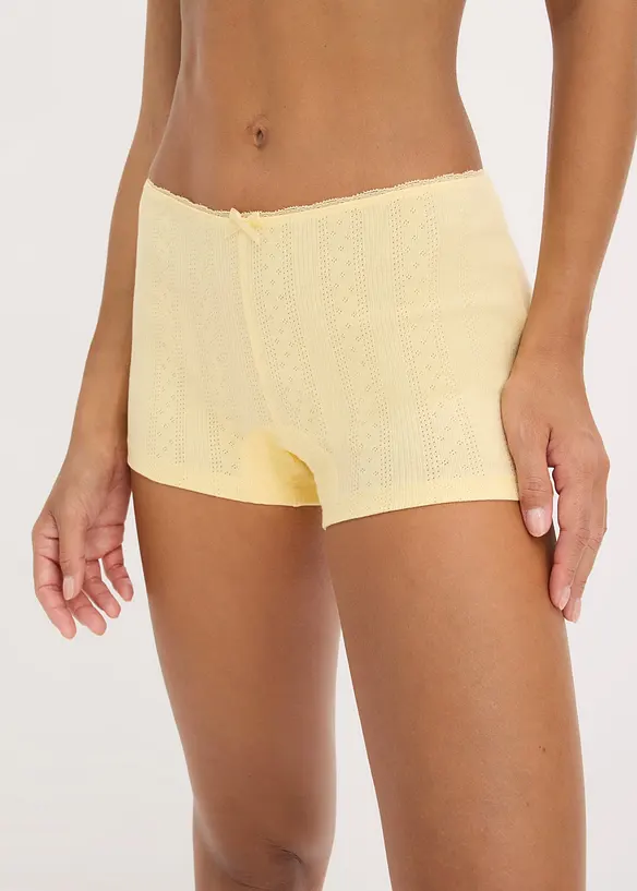 Boxershorts eng mit weicher Baumwolle (4er Pack), bonprix