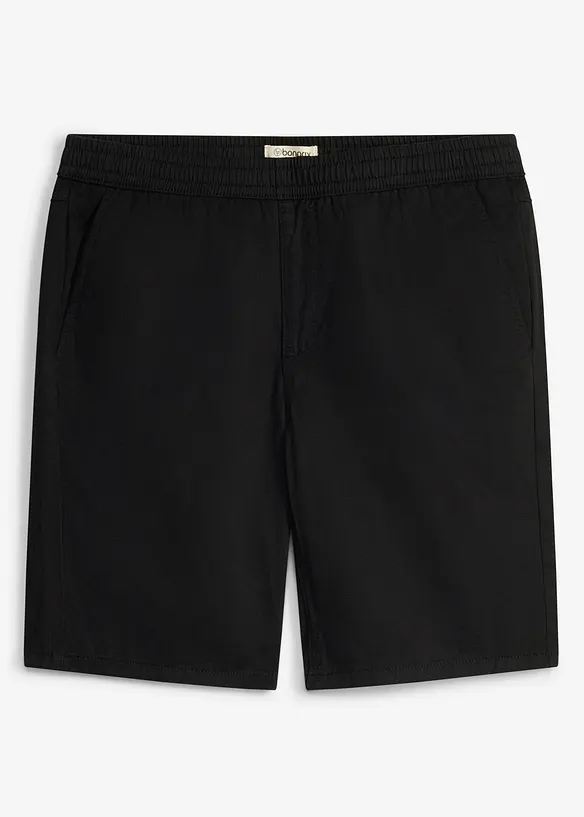 Schlupf-Bermuda aus reiner Baumwolle in Regular Fit, bonprix