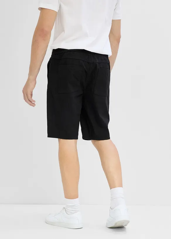 Schlupf-Bermuda aus reiner Baumwolle in Regular Fit, bonprix