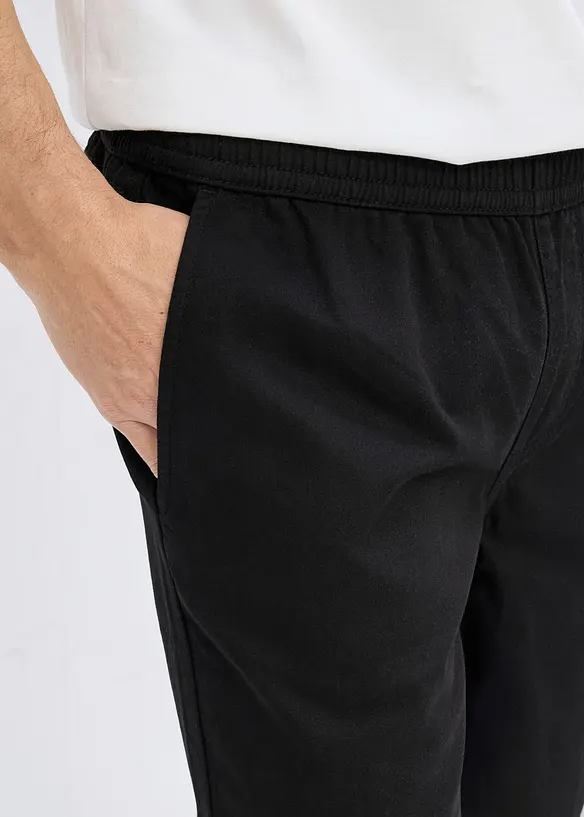 Schlupf-Bermuda aus reiner Baumwolle in Regular Fit, bonprix