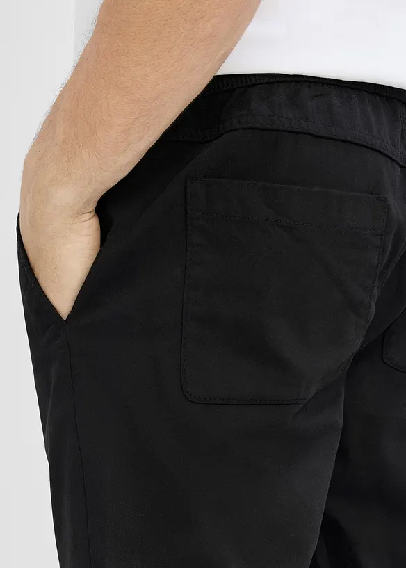 Schlupf-Bermuda aus reiner Baumwolle in Regular Fit, bonprix