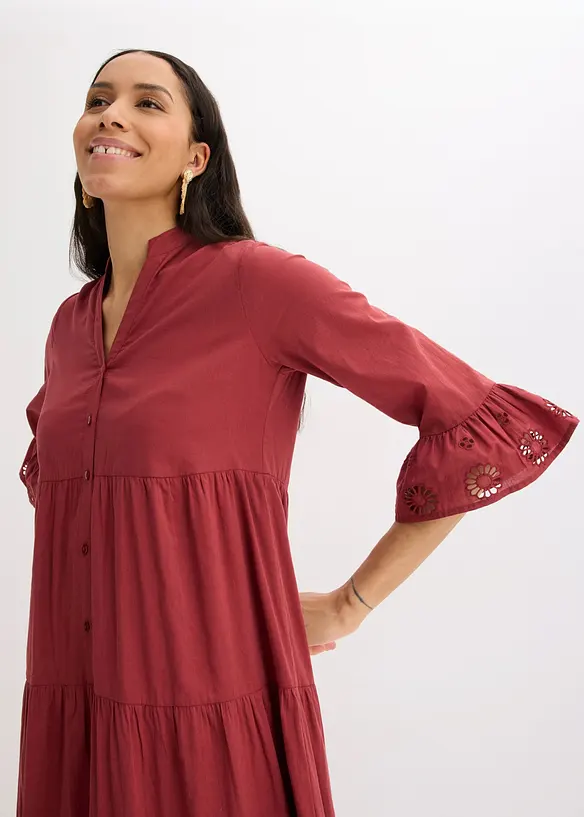 Maxikleid aus reiner Baumwolle, bonprix
