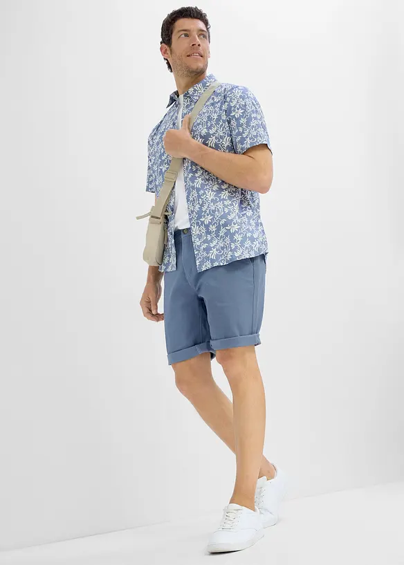 Stretch-Bermuda mit Dehnbund, Regular Fit, bonprix