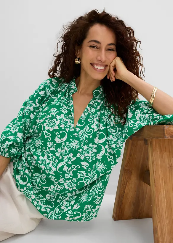 Tunique-blouse en viscose douce, bonprix
