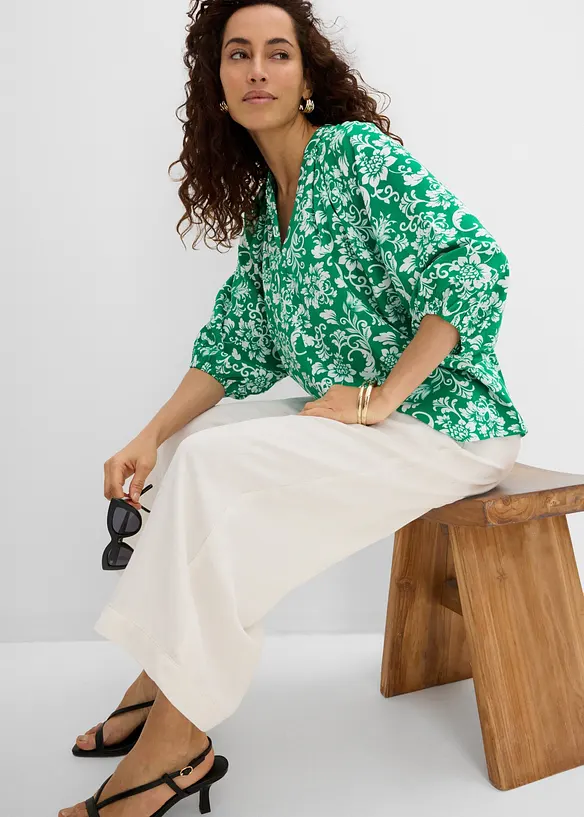 Tunique-blouse en viscose douce, bonprix