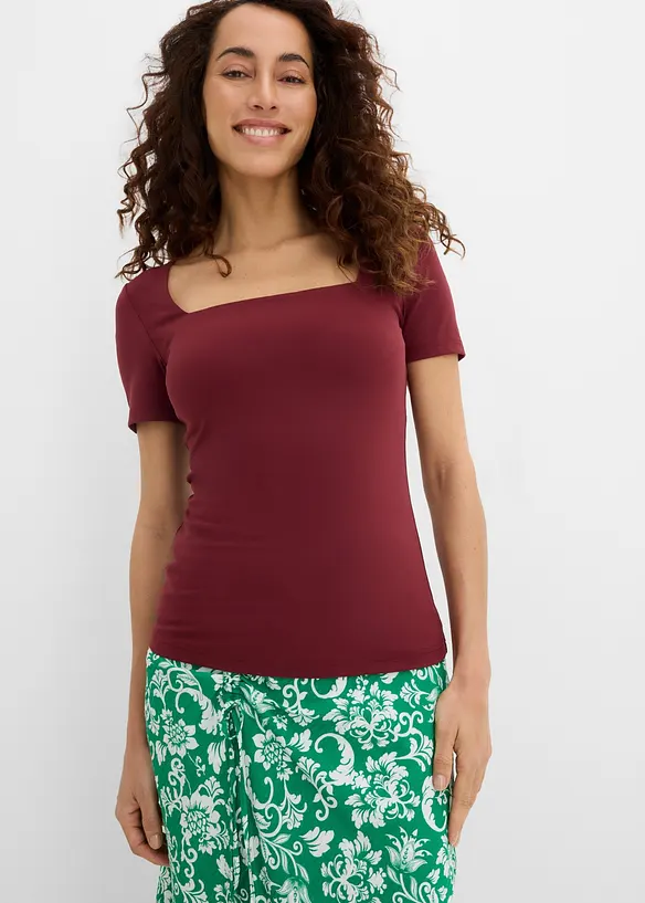 Shirt mit Karree-Ausschnitt, bonprix
