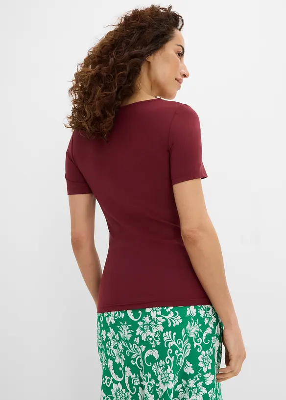Shirt mit Karree-Ausschnitt, bonprix