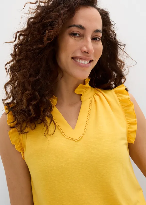 Top mit Spitze, bonprix