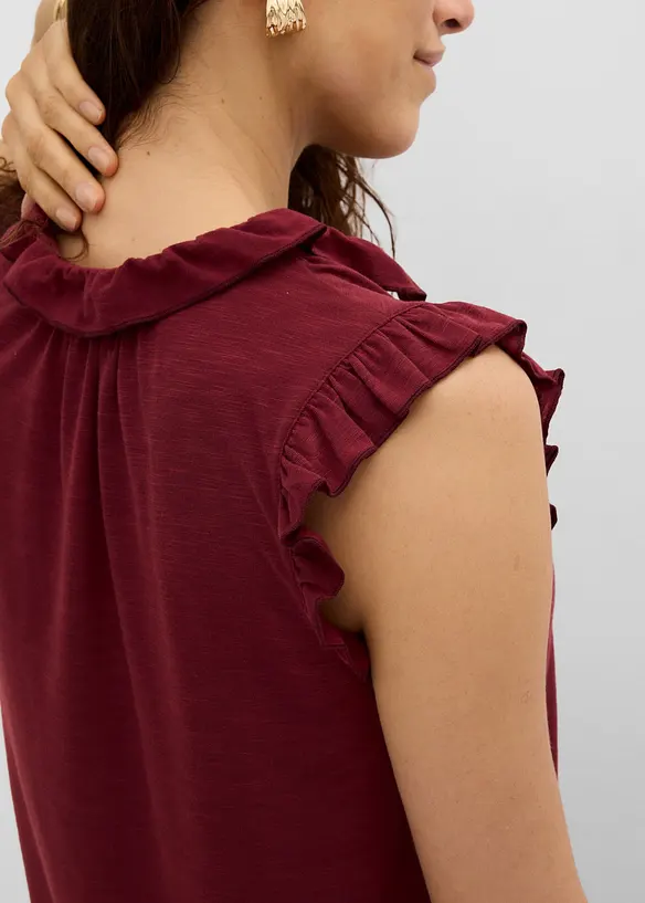 Top &agrave; dentelle, bonprix