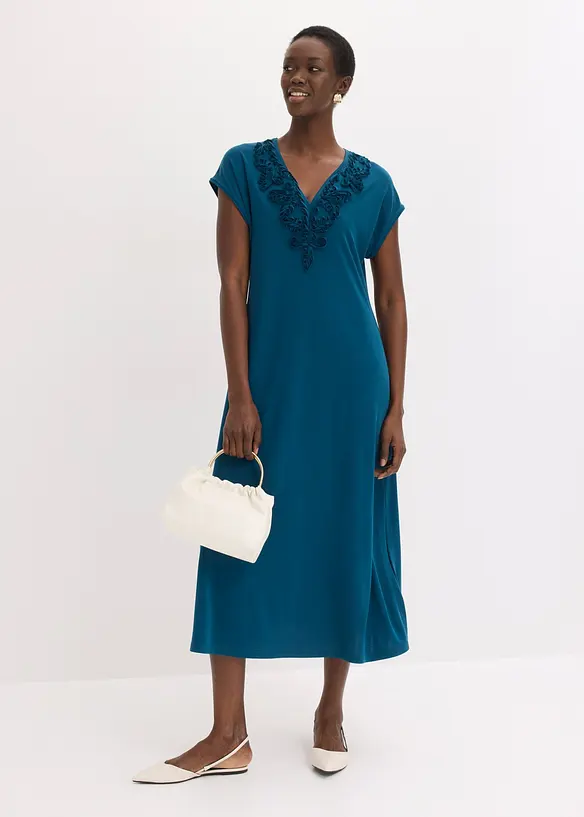 Tunika-Kleid mit Stickerei, bonprix