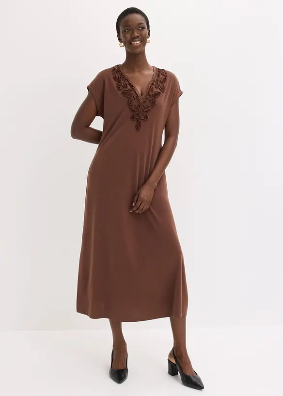 Tunika-Kleid mit Stickerei, bonprix