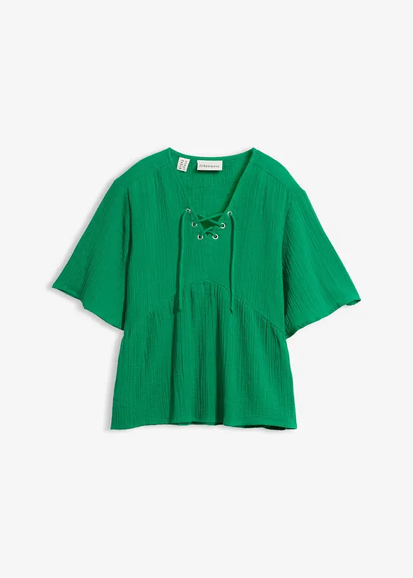Blusenshirt aus luftigem Musselin, bonprix