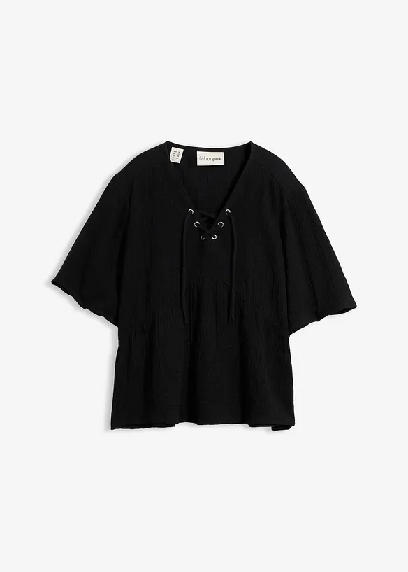 Blusenshirt aus luftigem Musselin, bonprix