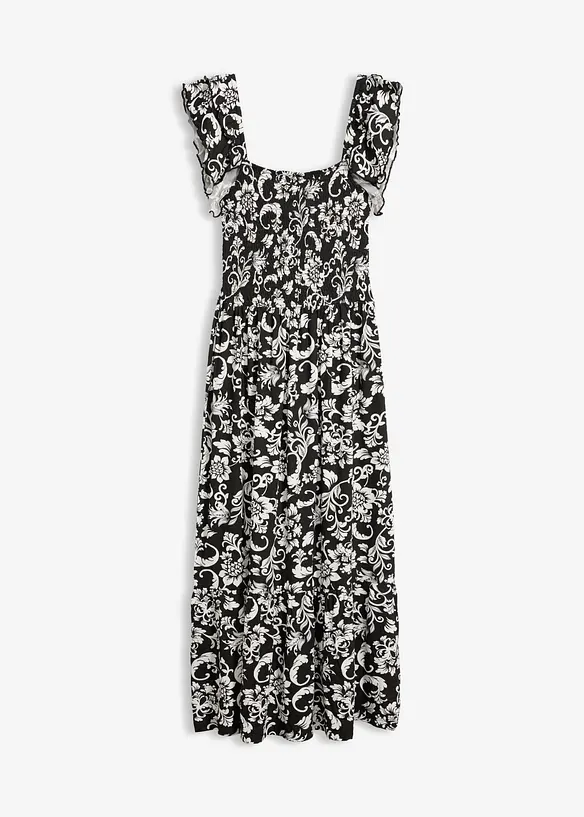Midikleid aus Viskose-Mix, bonprix