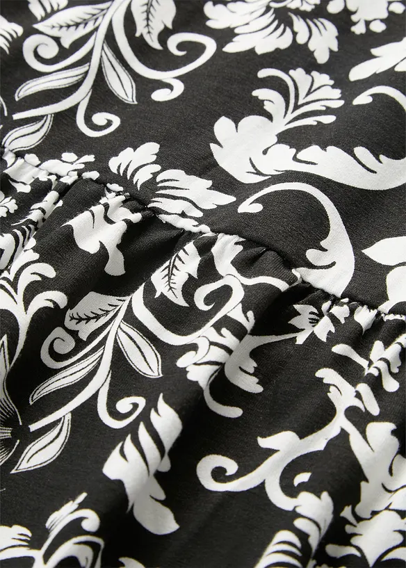 Midikleid aus Viskose-Mix, bonprix