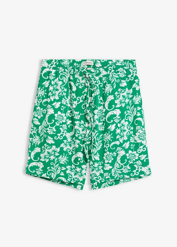Shorts aus flie&szlig;ender Viskose, bonprix