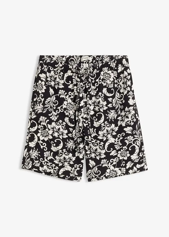 Shorts aus flie&szlig;ender Viskose, bonprix