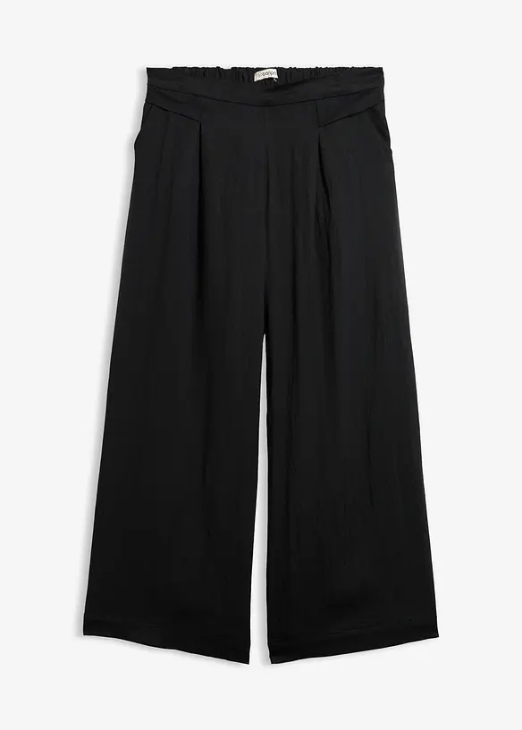 Culotte mit flie&szlig;ender Viskose, bonprix