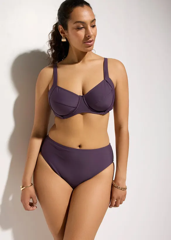 Minimizer-Bikini mit Light Shape-Highwaist Bikinihose (2-tlg. Set), bonprix