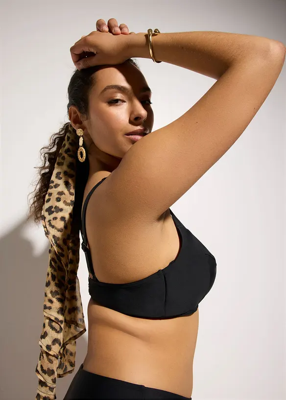 Minimizer-Bikini mit Light Shape-Highwaist Bikinihose (2-tlg. Set), bonprix