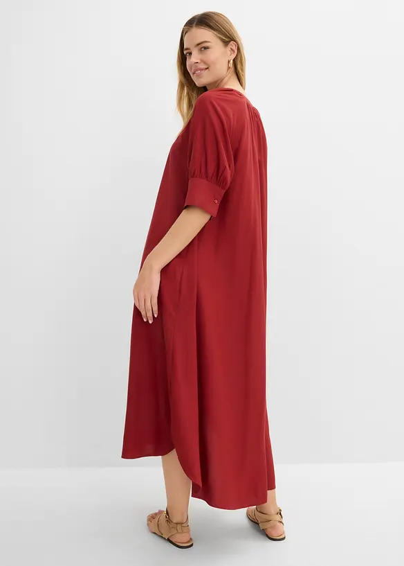 Tunika-Kleid aus flie&szlig;ender Viskose, bonprix