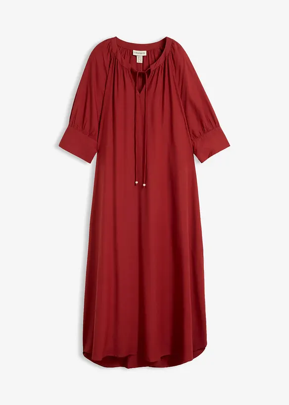 Tunika-Kleid aus flie&szlig;ender Viskose, bonprix