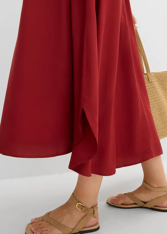 Tunika-Kleid aus flie&szlig;ender Viskose, bonprix