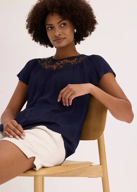 Blouse 100% viscose, bonprix