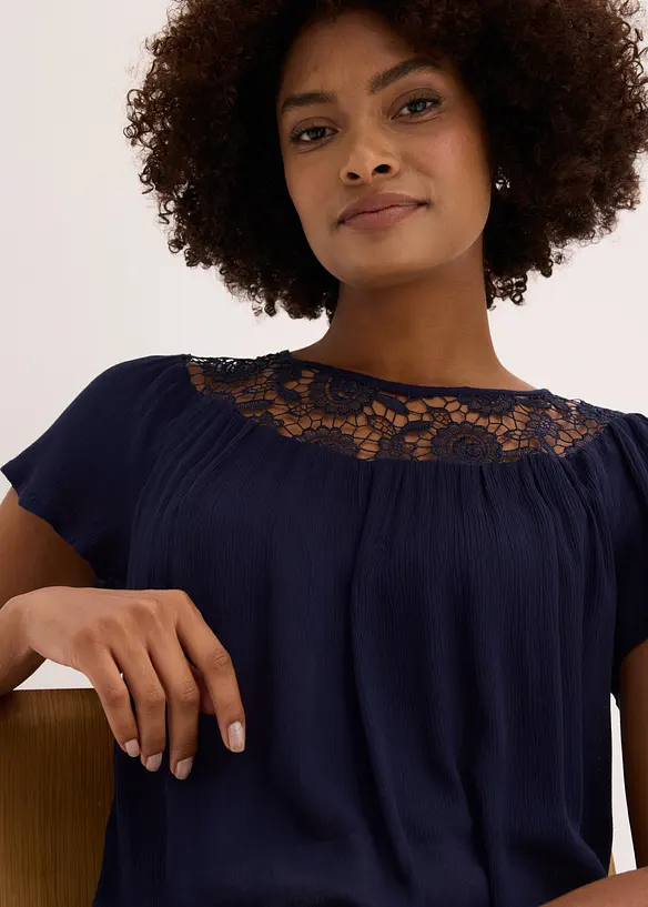 Blouse 100% viscose, bonprix