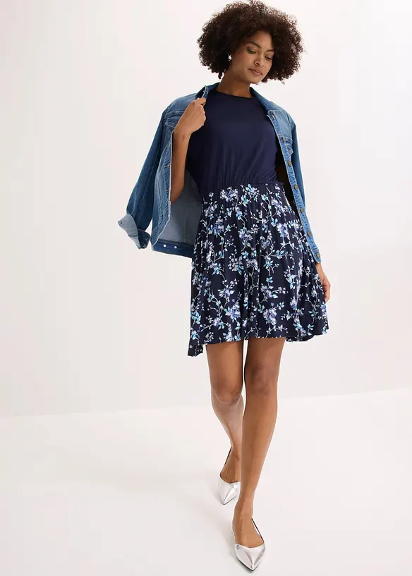 Jerseykleid aus Viskose-Mix, bonprix