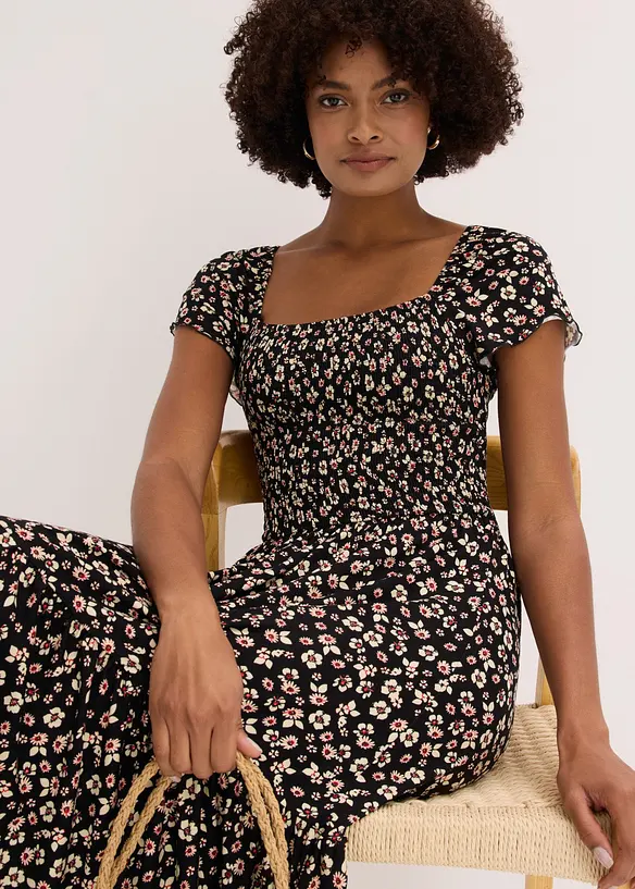 Maxikleid aus Viskose-Mix, bonprix
