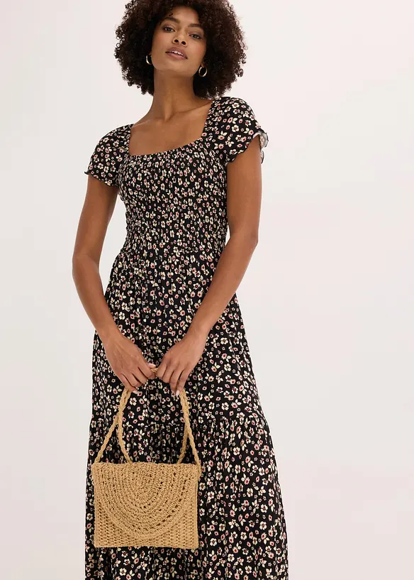 Maxikleid aus Viskose-Mix, bonprix