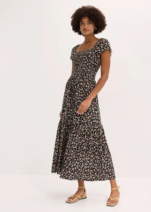 Maxikleid aus Viskose-Mix, bonprix
