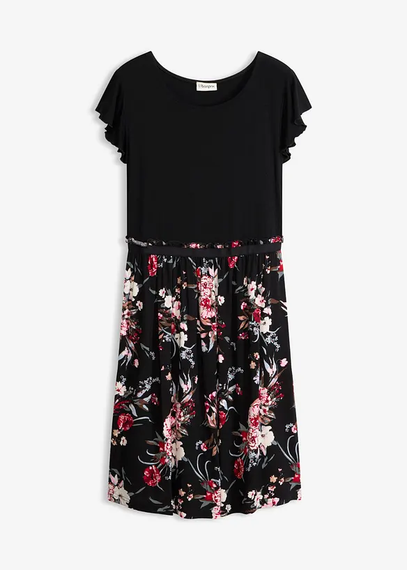 Jerseykleid aus Viskose-Mix, bonprix